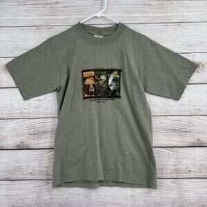 Green Brand Recycled SanSegal Yellowstone T-Shirt Adult Small Heathered Green